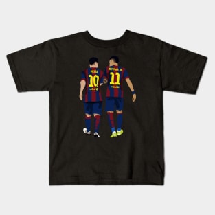 Messi and Neymar Kids T-Shirt